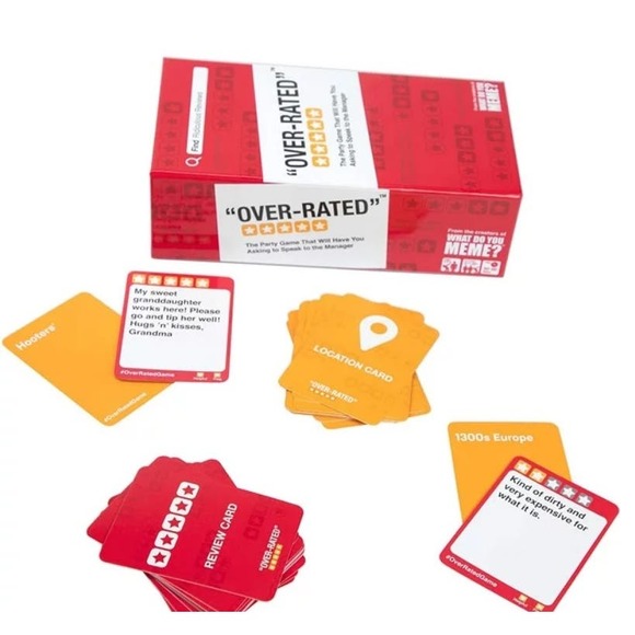 Over-Rated Adult Party Game of Ridiculous Reviews by What Do You Meme? - Picture 3 of 3